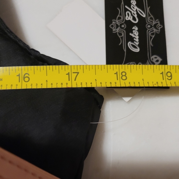 Outer Edge Black Quilted Puffer Vest Jacket Size Small - Picture 8 of 12